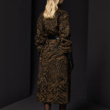 LEOPAR DESENLİ KABAN DESENLİ
