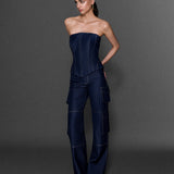 STRAPLEZ JEAN BÜSTİYER JEAN